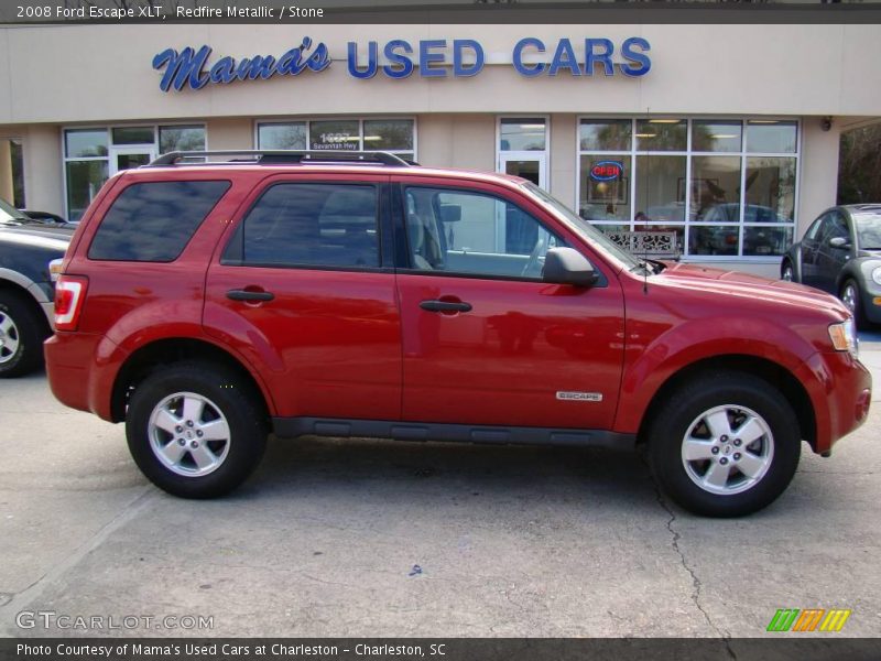 Redfire Metallic / Stone 2008 Ford Escape XLT