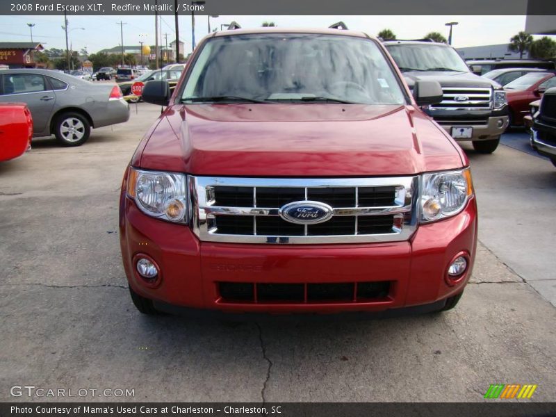 Redfire Metallic / Stone 2008 Ford Escape XLT