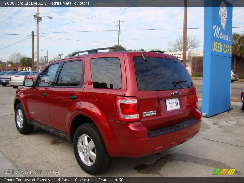 Redfire Metallic / Stone 2008 Ford Escape XLT