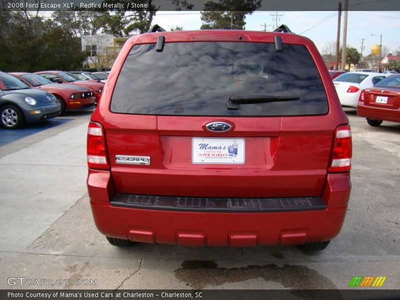 Redfire Metallic / Stone 2008 Ford Escape XLT