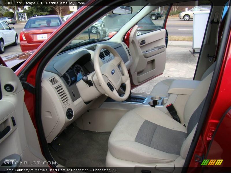 Redfire Metallic / Stone 2008 Ford Escape XLT