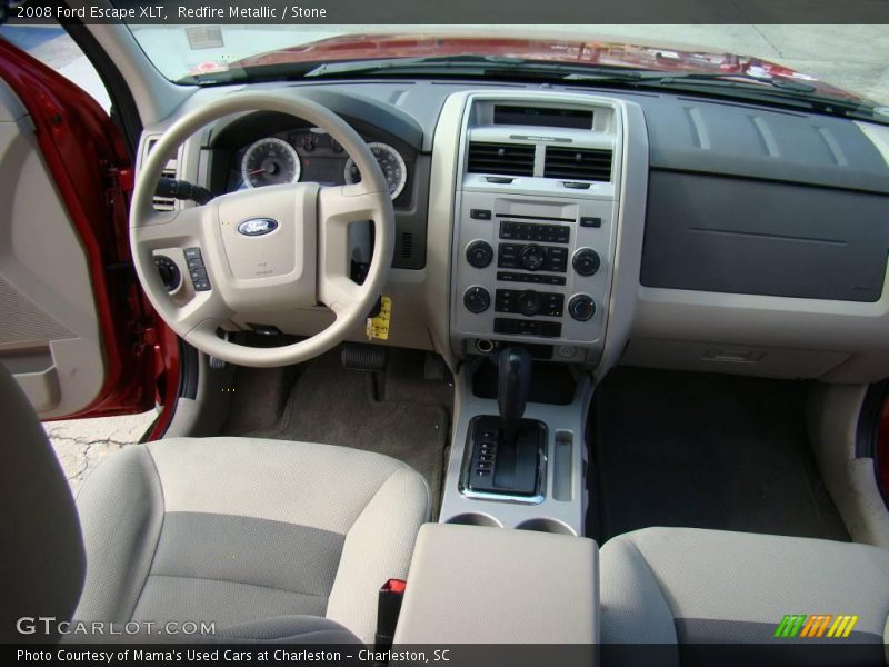 Redfire Metallic / Stone 2008 Ford Escape XLT