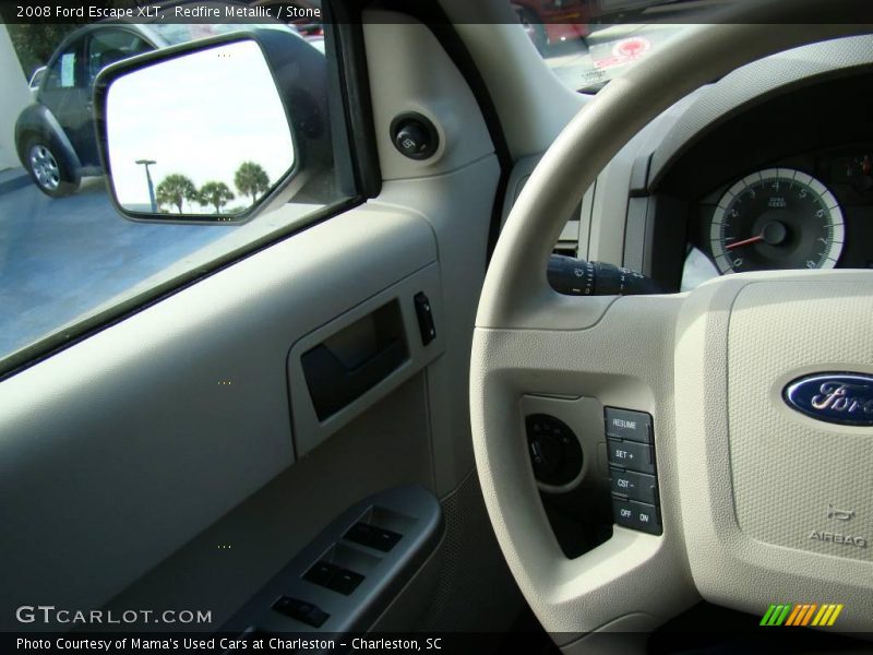 Redfire Metallic / Stone 2008 Ford Escape XLT