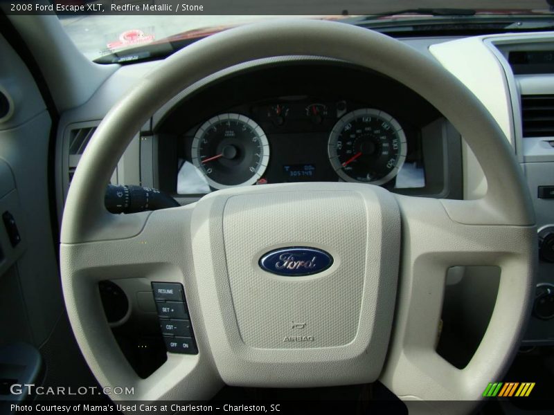 Redfire Metallic / Stone 2008 Ford Escape XLT