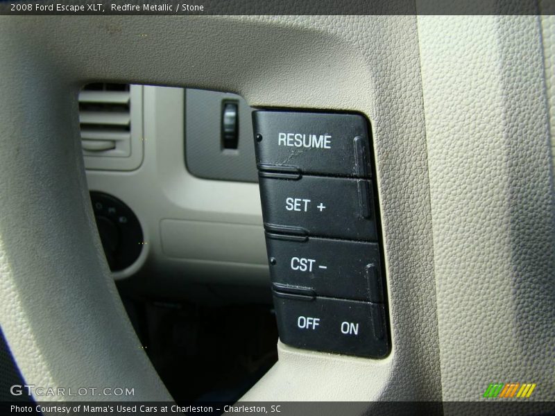 Redfire Metallic / Stone 2008 Ford Escape XLT