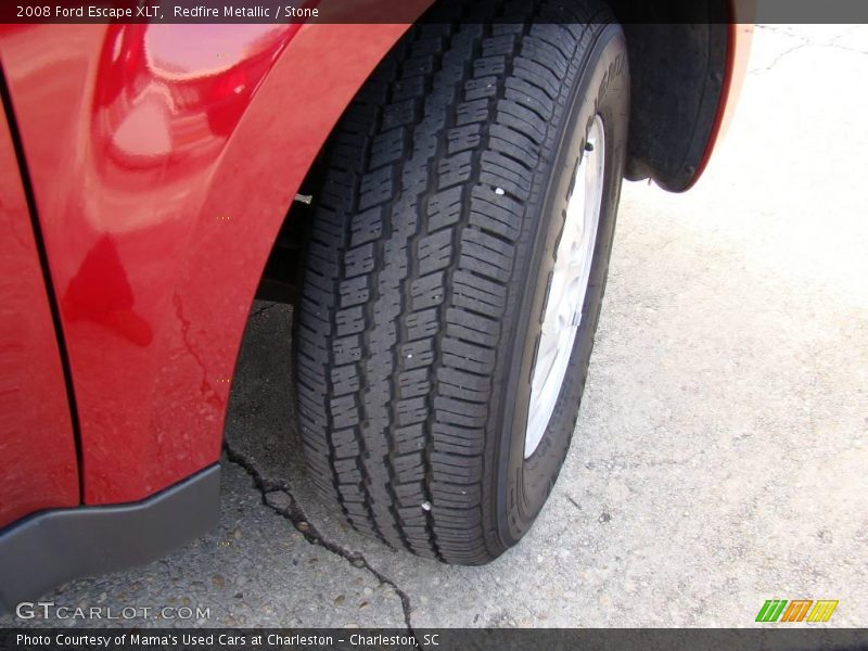 Redfire Metallic / Stone 2008 Ford Escape XLT