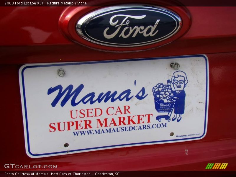 Redfire Metallic / Stone 2008 Ford Escape XLT