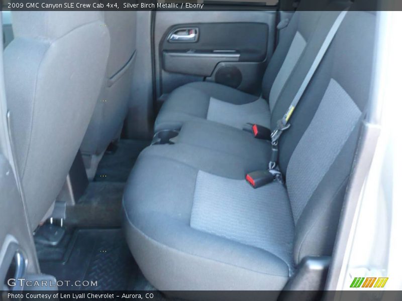 Silver Birch Metallic / Ebony 2009 GMC Canyon SLE Crew Cab 4x4