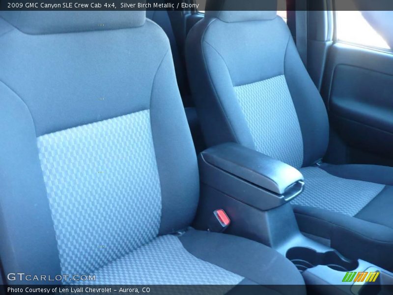 Silver Birch Metallic / Ebony 2009 GMC Canyon SLE Crew Cab 4x4
