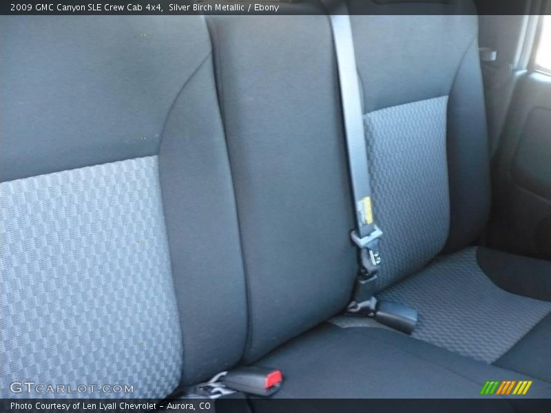 Silver Birch Metallic / Ebony 2009 GMC Canyon SLE Crew Cab 4x4