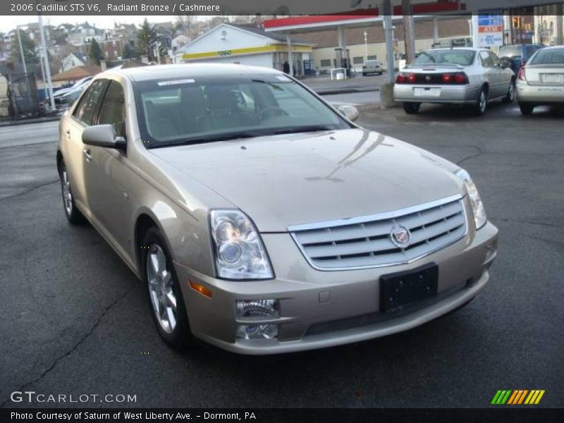 Radiant Bronze / Cashmere 2006 Cadillac STS V6