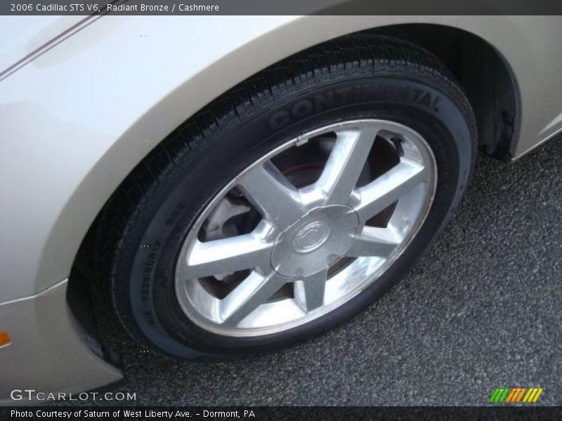 Radiant Bronze / Cashmere 2006 Cadillac STS V6