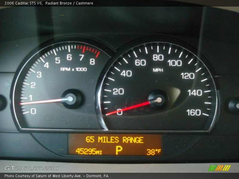 Radiant Bronze / Cashmere 2006 Cadillac STS V6