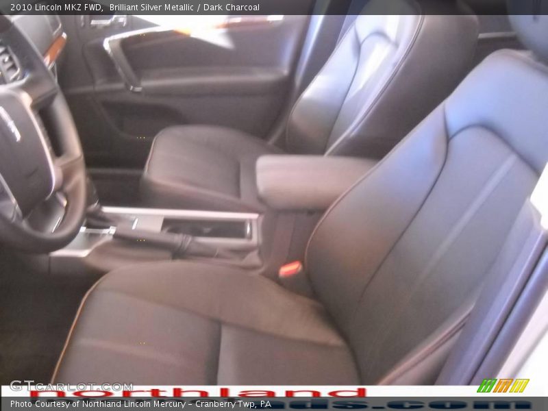 Brilliant Silver Metallic / Dark Charcoal 2010 Lincoln MKZ FWD