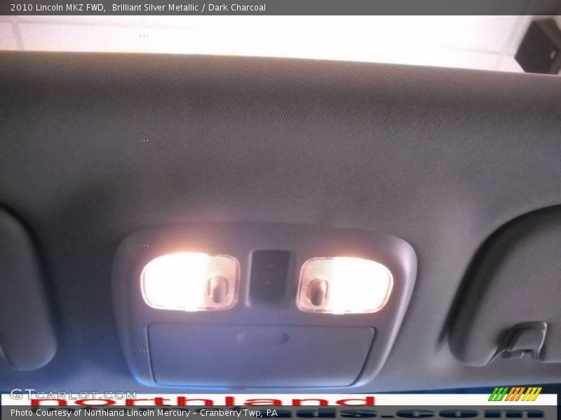 Brilliant Silver Metallic / Dark Charcoal 2010 Lincoln MKZ FWD
