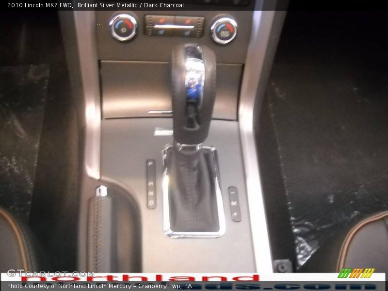 Brilliant Silver Metallic / Dark Charcoal 2010 Lincoln MKZ FWD