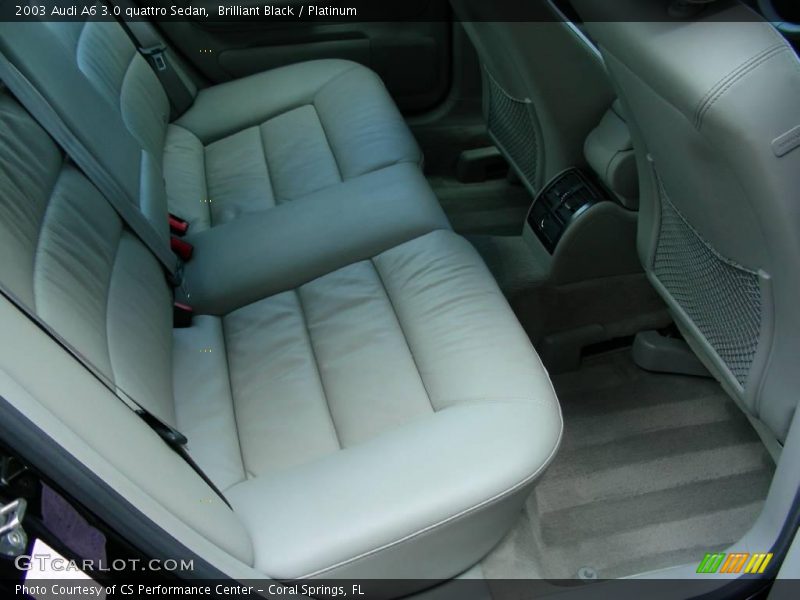 Brilliant Black / Platinum 2003 Audi A6 3.0 quattro Sedan