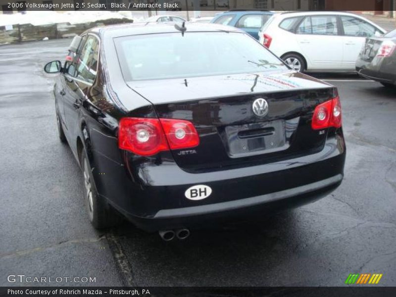 Black / Anthracite Black 2006 Volkswagen Jetta 2.5 Sedan