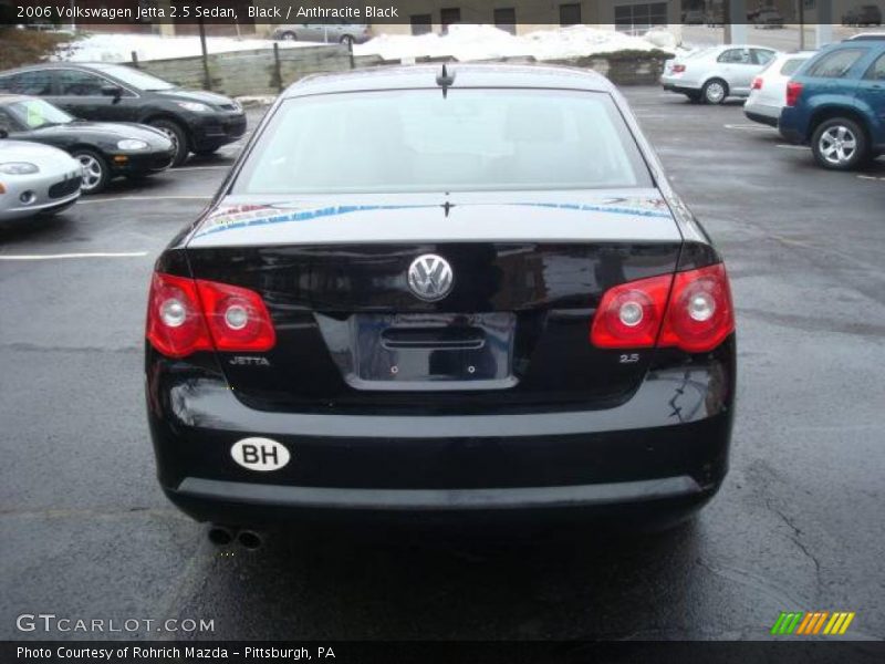 Black / Anthracite Black 2006 Volkswagen Jetta 2.5 Sedan