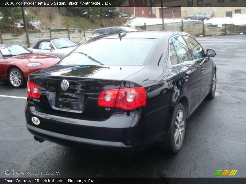 Black / Anthracite Black 2006 Volkswagen Jetta 2.5 Sedan