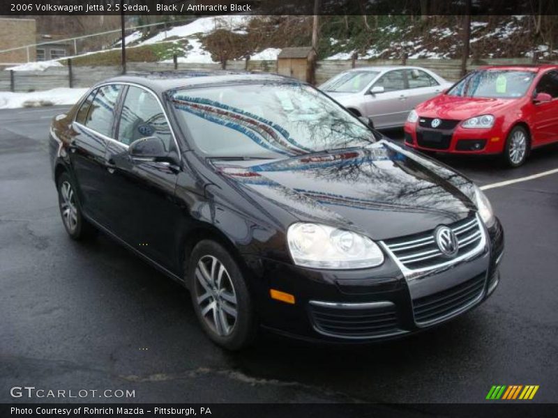 Black / Anthracite Black 2006 Volkswagen Jetta 2.5 Sedan
