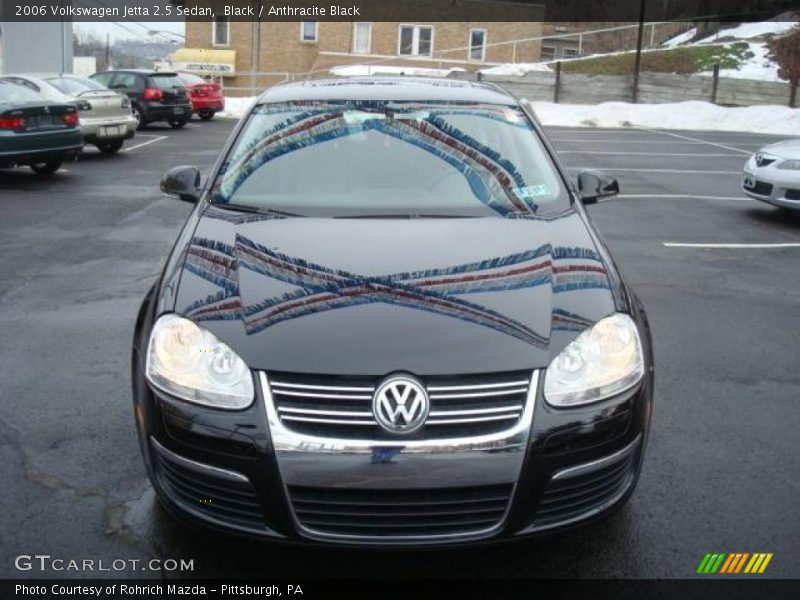 Black / Anthracite Black 2006 Volkswagen Jetta 2.5 Sedan