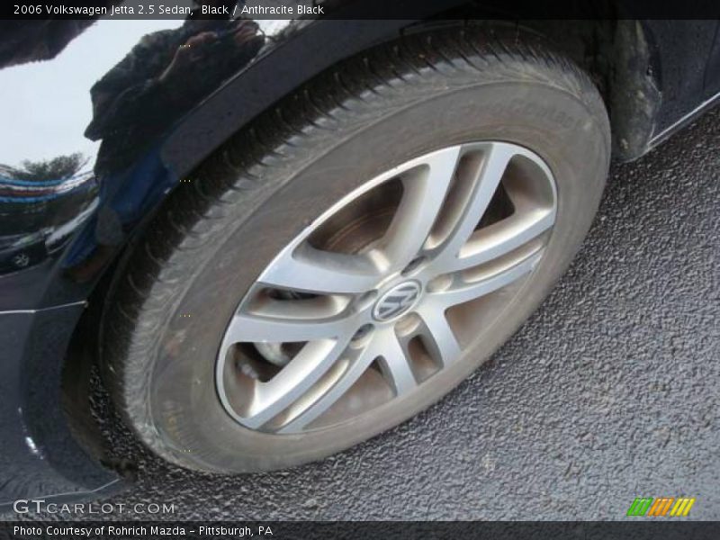 Black / Anthracite Black 2006 Volkswagen Jetta 2.5 Sedan