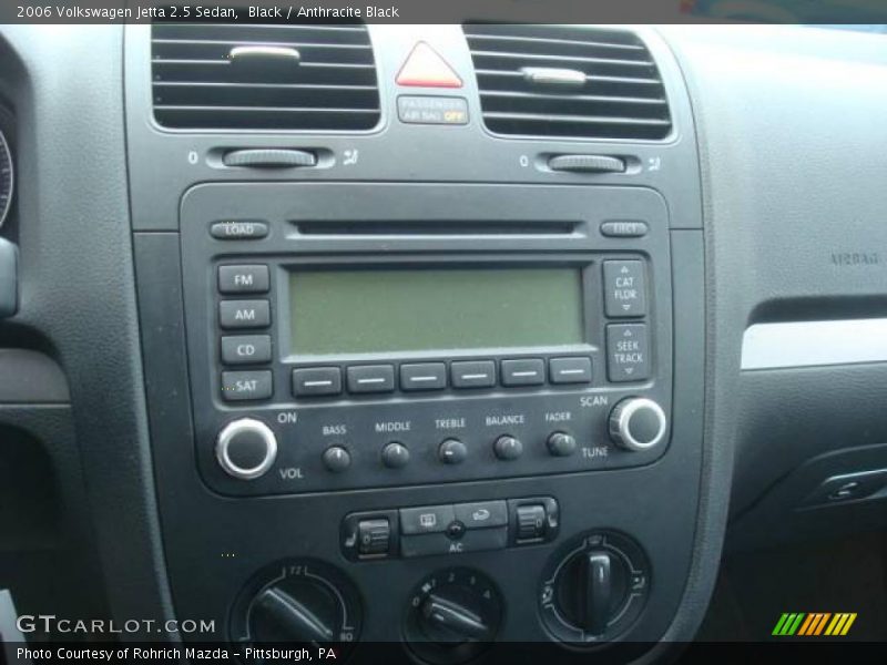 Black / Anthracite Black 2006 Volkswagen Jetta 2.5 Sedan