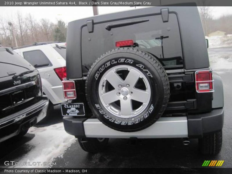 Black / Dark Slate Gray/Medium Slate Gray 2010 Jeep Wrangler Unlimited Sahara 4x4