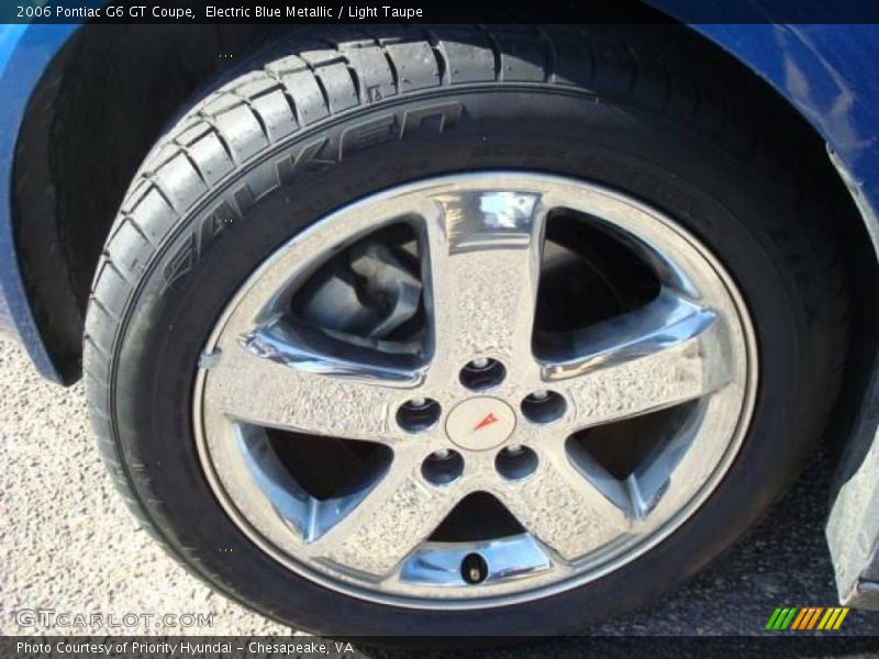 Electric Blue Metallic / Light Taupe 2006 Pontiac G6 GT Coupe