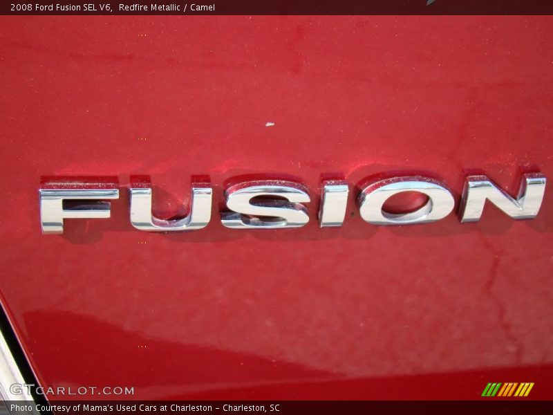 Redfire Metallic / Camel 2008 Ford Fusion SEL V6