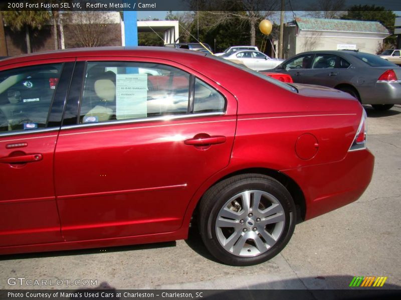 Redfire Metallic / Camel 2008 Ford Fusion SEL V6