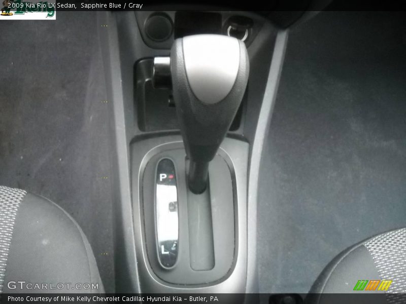 Sapphire Blue / Gray 2009 Kia Rio LX Sedan