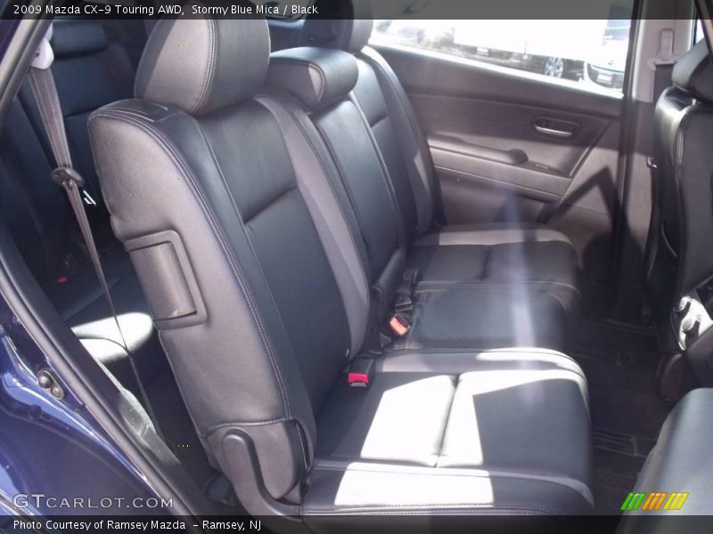Stormy Blue Mica / Black 2009 Mazda CX-9 Touring AWD