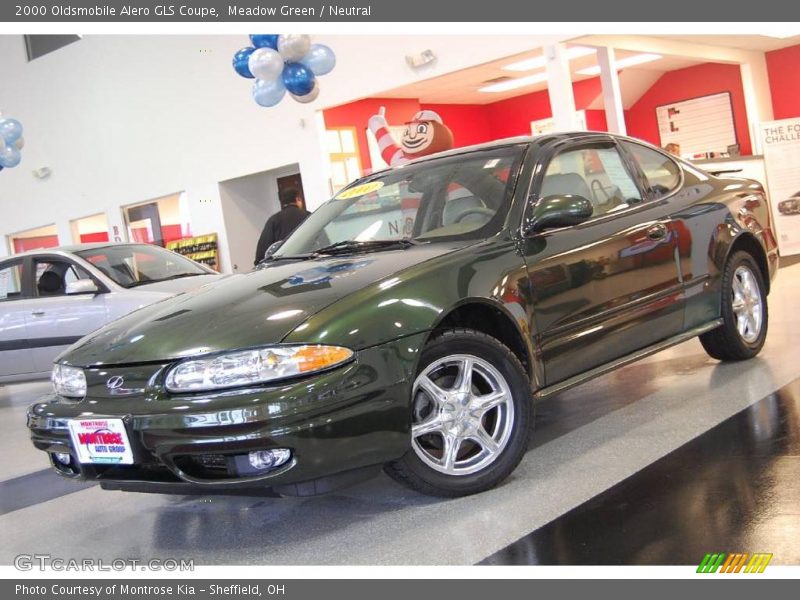 Meadow Green / Neutral 2000 Oldsmobile Alero GLS Coupe
