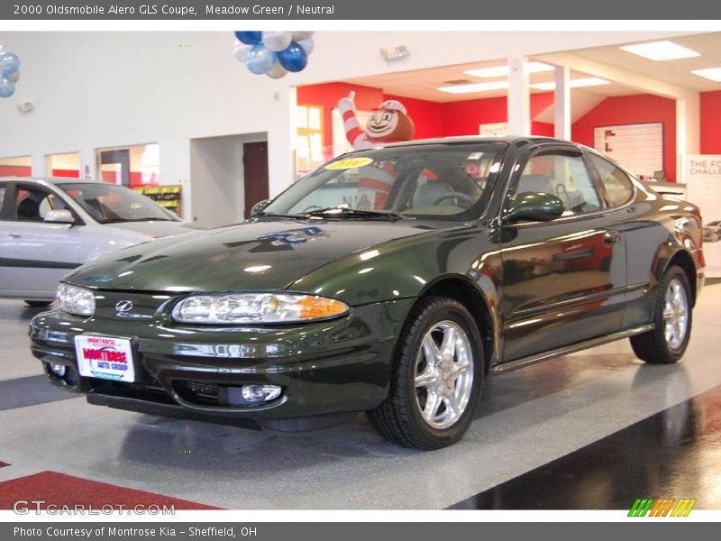 Meadow Green / Neutral 2000 Oldsmobile Alero GLS Coupe