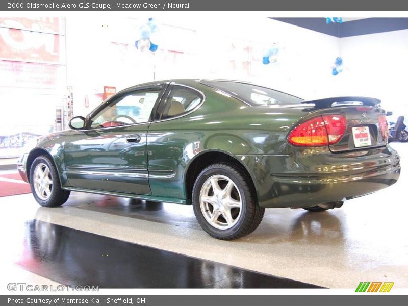Meadow Green / Neutral 2000 Oldsmobile Alero GLS Coupe