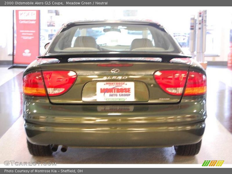 Meadow Green / Neutral 2000 Oldsmobile Alero GLS Coupe