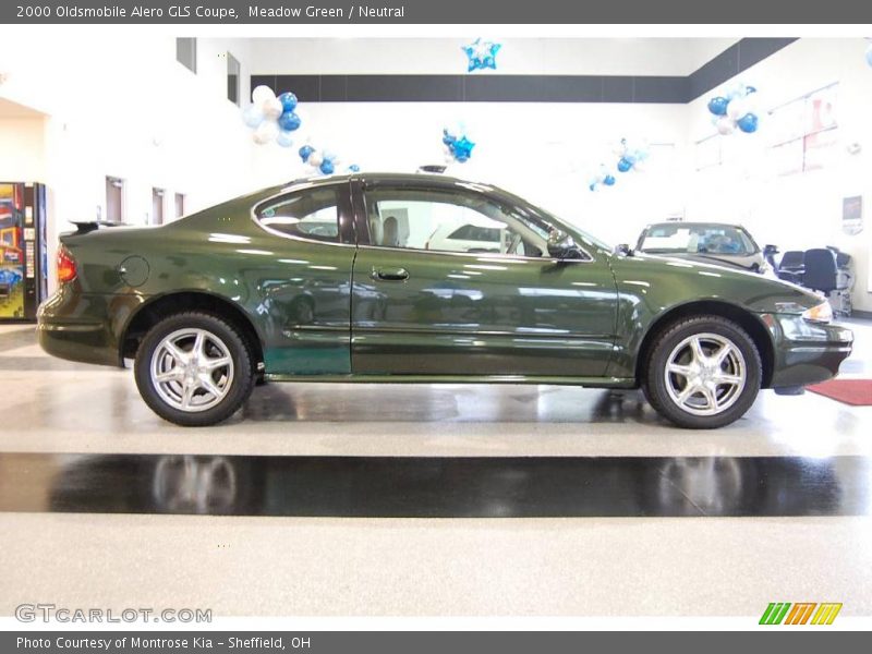 Meadow Green / Neutral 2000 Oldsmobile Alero GLS Coupe