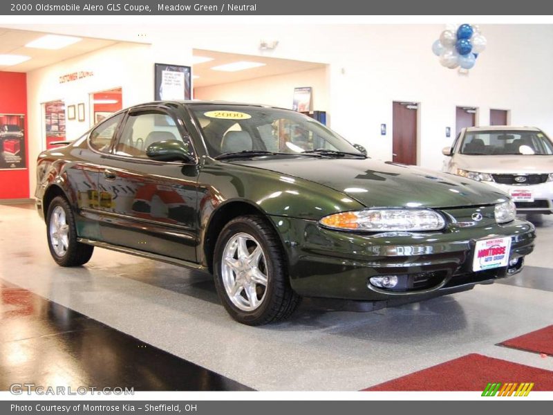 Meadow Green / Neutral 2000 Oldsmobile Alero GLS Coupe