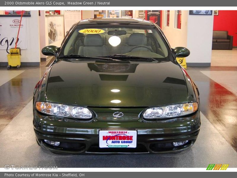 Meadow Green / Neutral 2000 Oldsmobile Alero GLS Coupe