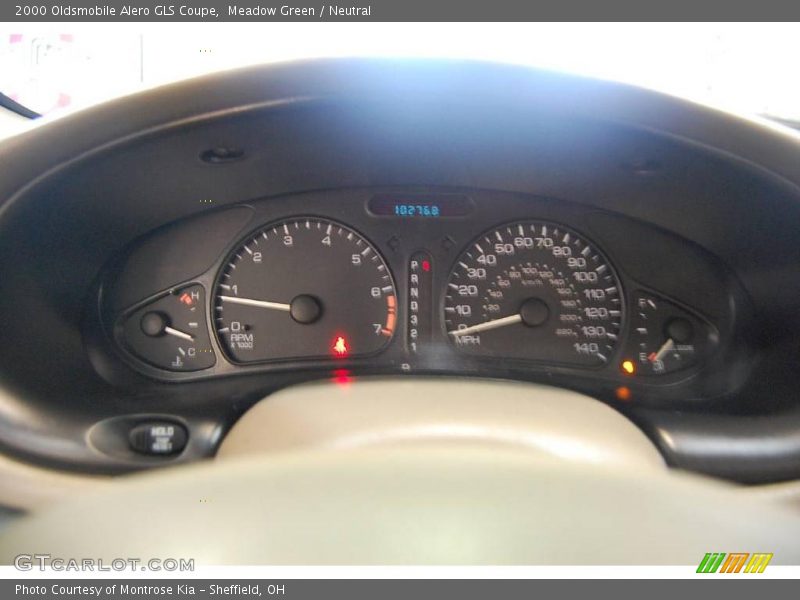 Meadow Green / Neutral 2000 Oldsmobile Alero GLS Coupe