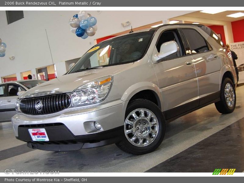 Platinum Metallic / Gray 2006 Buick Rendezvous CXL