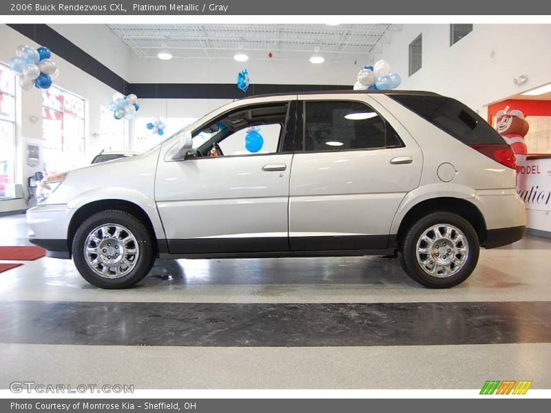 Platinum Metallic / Gray 2006 Buick Rendezvous CXL