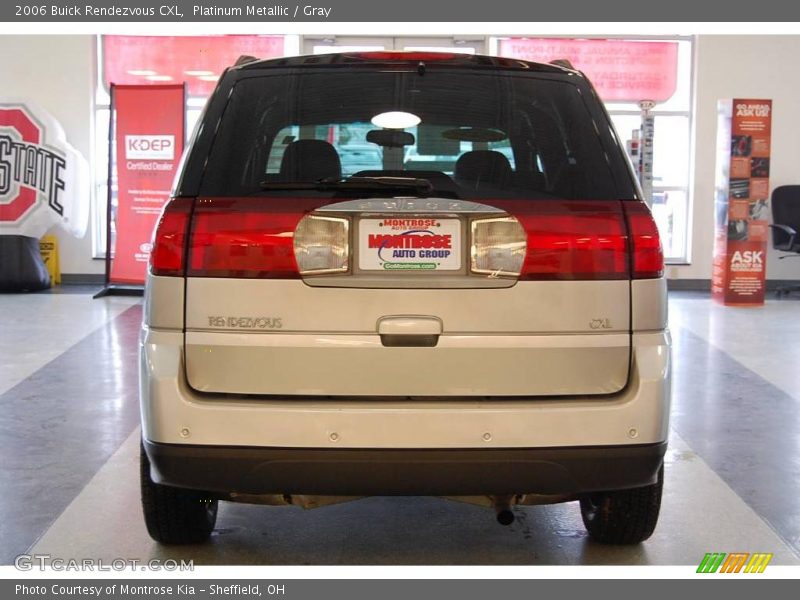 Platinum Metallic / Gray 2006 Buick Rendezvous CXL