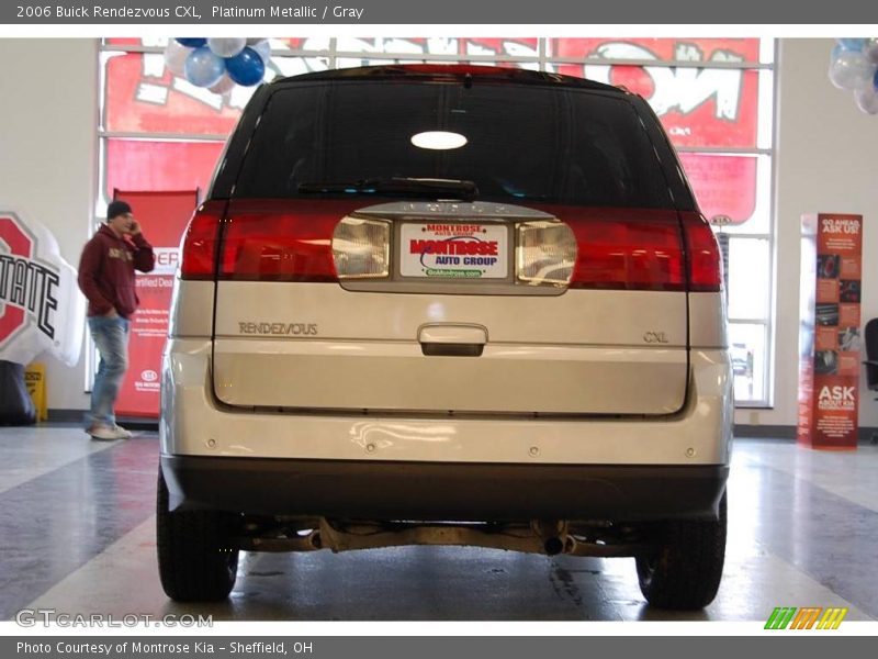 Platinum Metallic / Gray 2006 Buick Rendezvous CXL