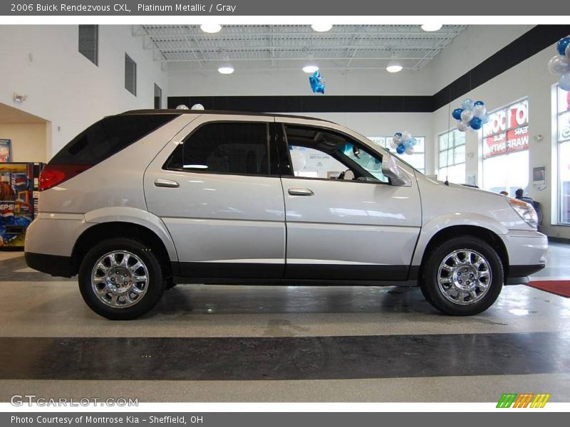 Platinum Metallic / Gray 2006 Buick Rendezvous CXL