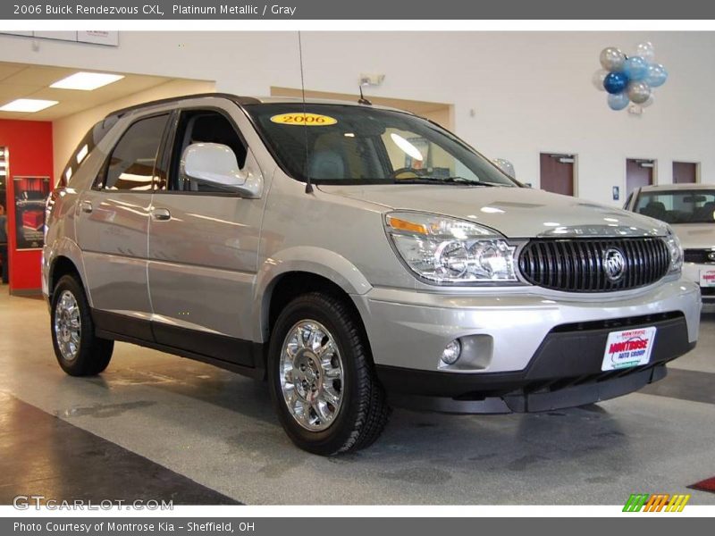 Platinum Metallic / Gray 2006 Buick Rendezvous CXL