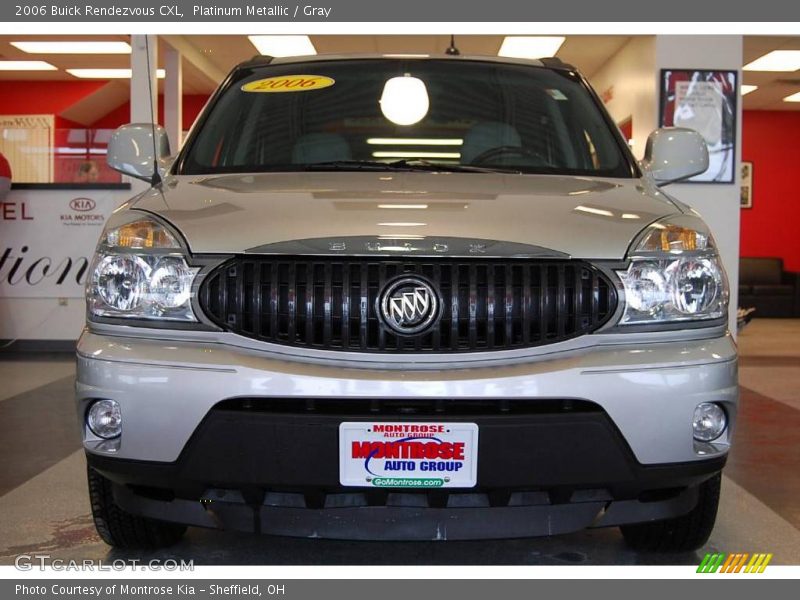 Platinum Metallic / Gray 2006 Buick Rendezvous CXL