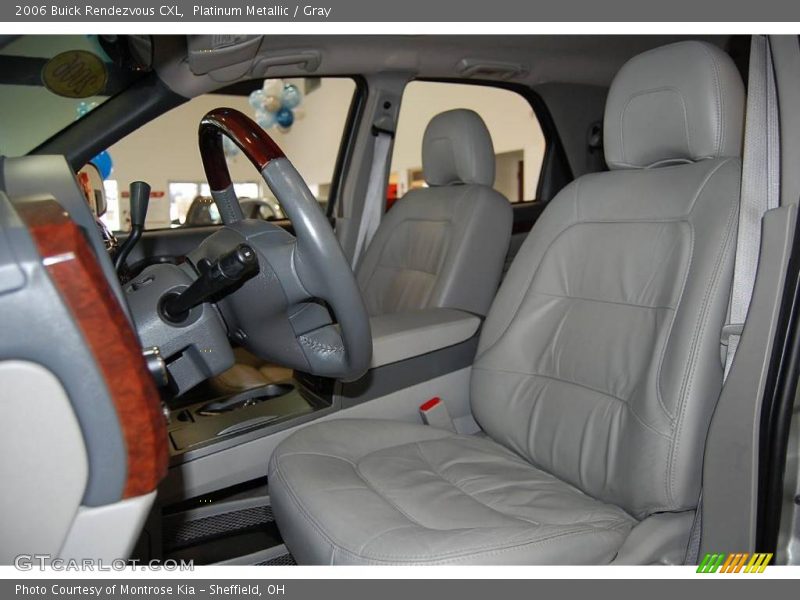 Platinum Metallic / Gray 2006 Buick Rendezvous CXL